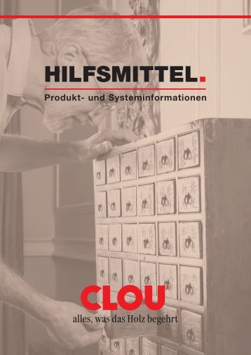 Produktkatalog Hilfsmittel - Clou