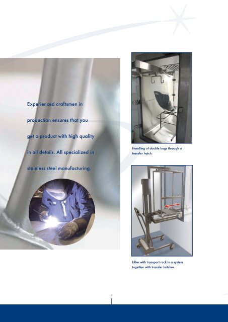 Cleanroom lifters - CapellaScience