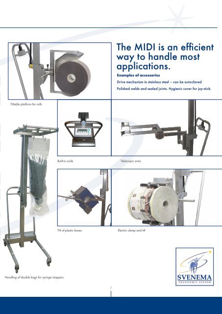 Cleanroom lifters - CapellaScience