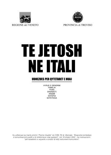 TE JETOSH NE ITALI - Comune di Montebelluna