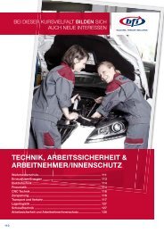 Technik und Arbeitssicherheit - BFI NÃ–