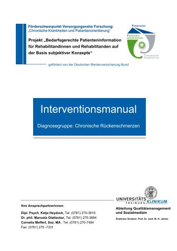 Interventionsmanual - Chronische Krankheiten und ...