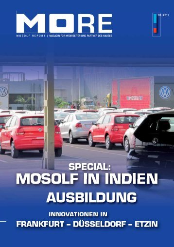 MORE Broschüre 03/2011 Deutsch (PDF, ca. 4 -  Mosolf