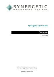 16 Debtors.pdf - Synergetic Management Systems