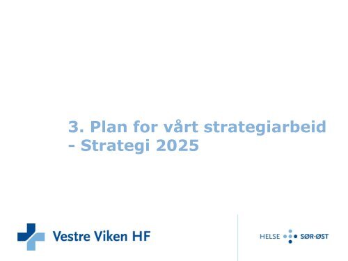 Strategiprosessen i Vestre Viken - Vestre Viken HF