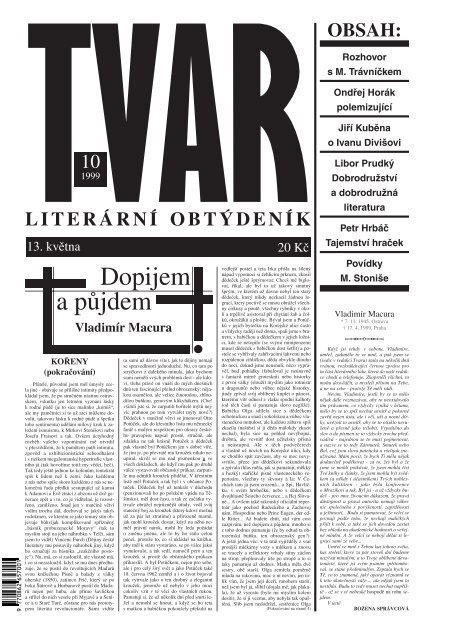 Tvar 10/1999 - iTvar