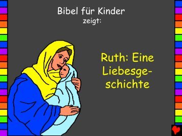 Ruth A Love Story German - Bible for Children