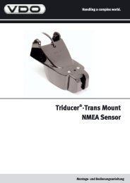 Triducer®-Trans Mount NMEA Sensor - VDO Marine