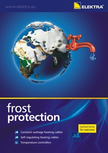 Frost protection - leaflet (1472 KB) - Elektra