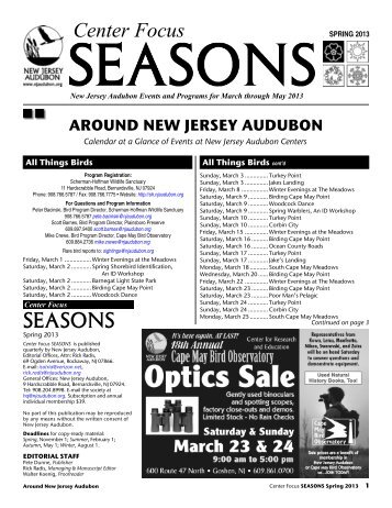 Combined Center Focus PDF - New Jersey Audubon Society