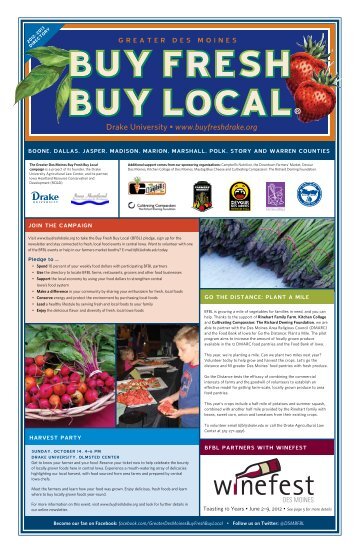 2012-13 Buy Fresh Buy Local Greater Des Moines Food Guide