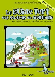 Guide vert 2007 - Mountain Riders