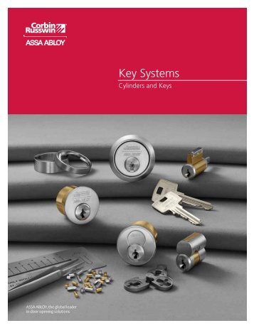 Key Systems - Locksmith Security Association of Michigan - LSA