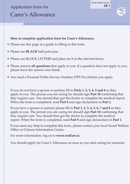 download-application-form-for-carers-allowance