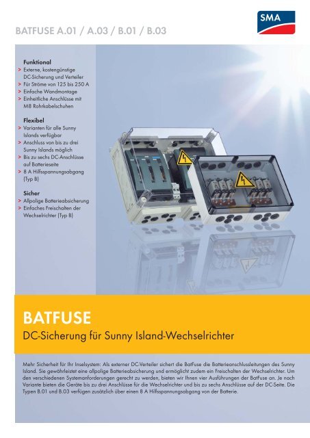 BATFUSE - SMA Solar Technology AG