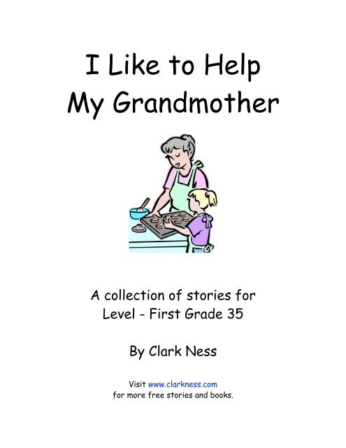 First Grade Level 35 Stories - Clarkness