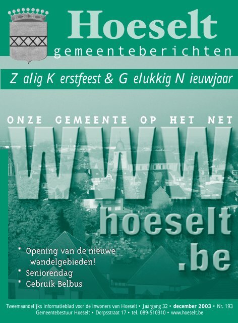 december - Hoeselt.Be