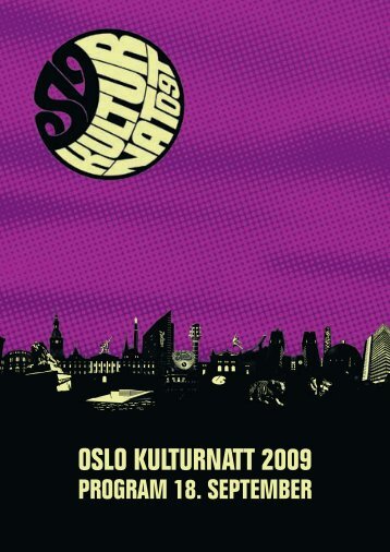 OSLO KULTURNATT 2009