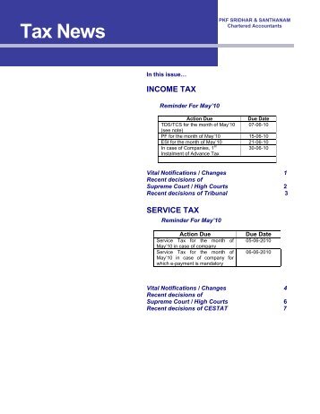 PKF_India_TaxNewsbriefings_June10 - PKF Sridhar & Santhanam