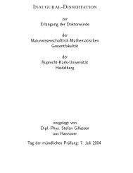 Inaugural-Dissertation - Max Planck Institut für extraterrestrische ...