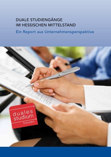 Report als PDF-Download - Duales Studium Hessen