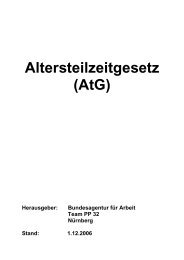 Altersteilzeitgesetz (AtG)
