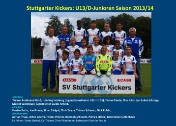 Stuttgarter Kickers - jfgwittelsbacherland.de