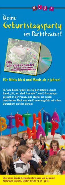 Für Minis bis 6 und Maxis ab 7 Jahren! - Iserlohn