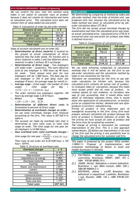 a review - Acta Technica Corviniensis