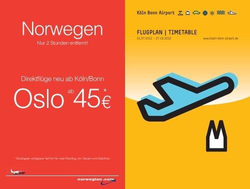 FLUGPLAN | TIMETABLE