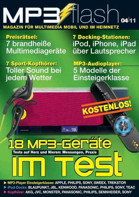 18 MP3-Geräte - mp3 Flash