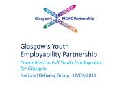 Glasgow's Youth Gateway - Employability in Scotland