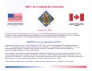 FIPS 140-2 Validation Certificate - Atos Worldline