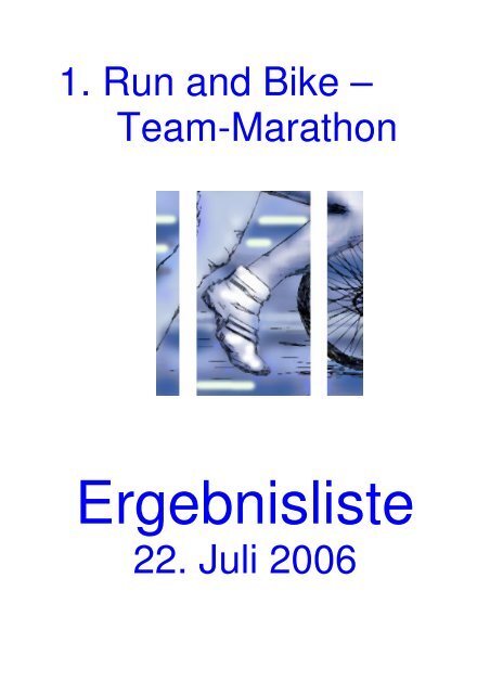 Download der Ergebnisliste 2006 als PDF-Datei. - Coburg Marathon
