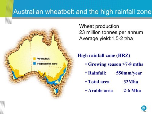 Sink limitation of wheat crops in the high rainfall zone of southern ...