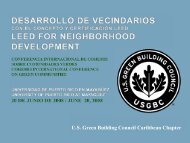 leed para el desarrollo de vecindarios y su aplicaciÃ³n en ceiba ...