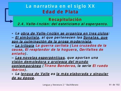 La narrativa en el siglo XX - Mallorca