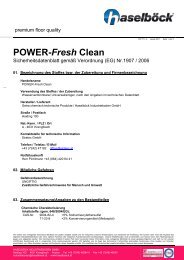 TD7.711-3 PowerFresh Clean Sicherheitsdatenblatt.pdf - HaselbÃ¶ck