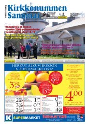 KS 2007 MEDIA - Kirkkonummen Sanomat