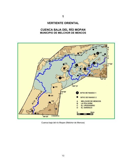 cuenca baja del rÃ­o mopan - Atlas ArquÃ©ologico