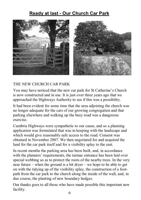 Crook Magazine 2009 10-11.pdf - The Parish of Crosthwaite and Lyth