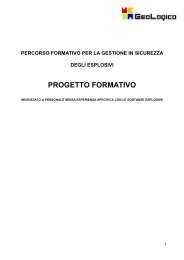 Programma corso fochino - Geologico