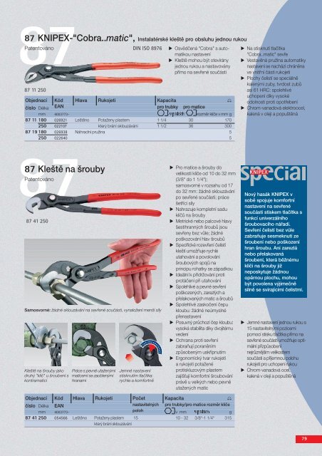 knipex katalog cz 2006-07