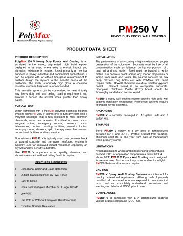 product data sheet - Polymax