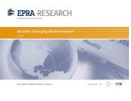 Monthly Emerging Markets Report - EPRA