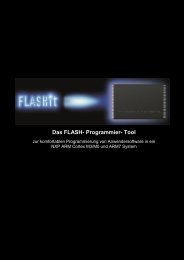FLASHit 9- NXP ARM Cortex-M0/M3, ARM7 Manual