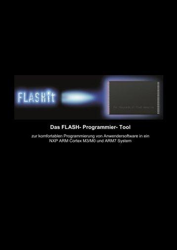 FLASHit 9- NXP ARM Cortex-M0/M3, ARM7 Manual