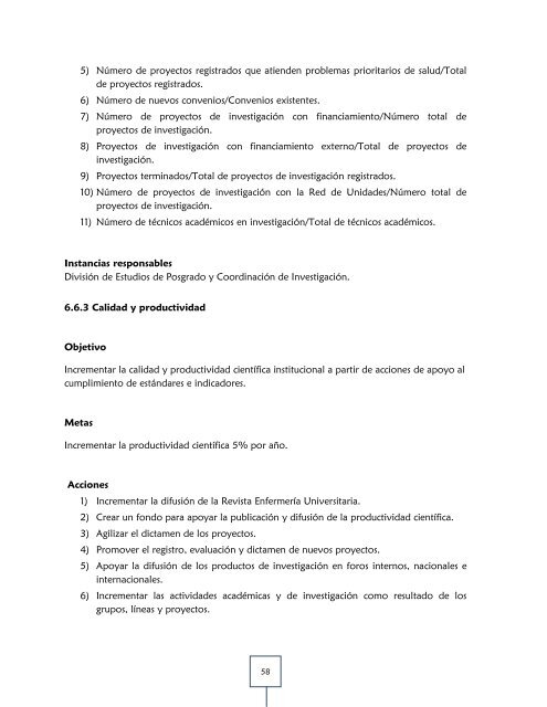 plan de desarrollo institucional 2011-2015 - ENEO - DirecciÃ³n ...