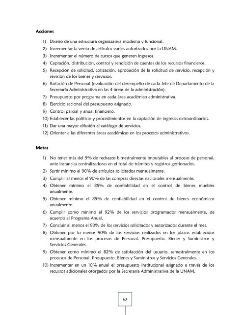 plan de desarrollo institucional 2011-2015 - ENEO - DirecciÃ³n ...