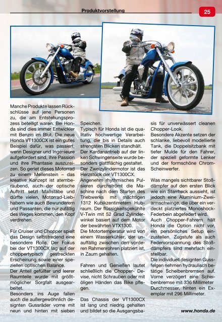 Erlebniswelt Motorrad - Mover Magazin